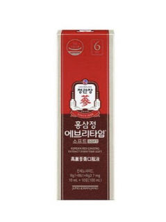 정관장 홍삼정 에브리타임 소프트. 정몰 캡쳐